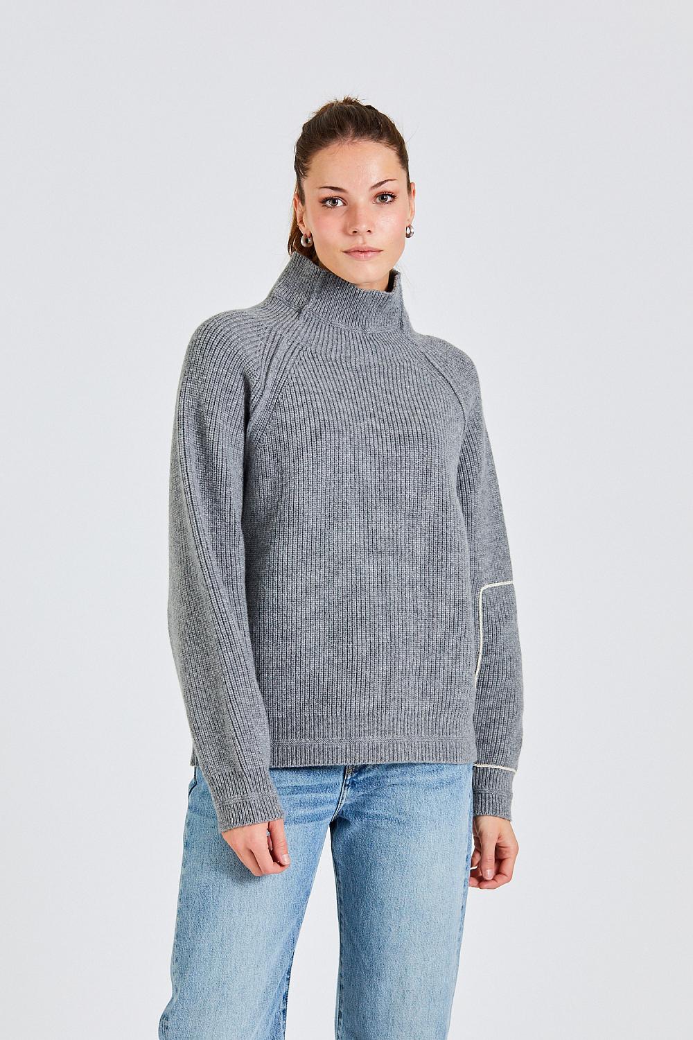 Oversized polo neck discount